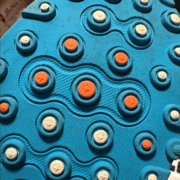 Nike Shox NZ Molly Doernbecher Sneakers Blue White Rare Disconnected - Picture 5 of 7